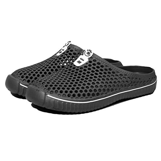 Camfosy Beach Clog Sandals Unisex Slip on Summer Pool Water Shoes Outdoor Lightweight Walking Slippers for Women Men