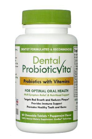 ProbioticVita Dental Probiotics with Vitamins, 60 Count