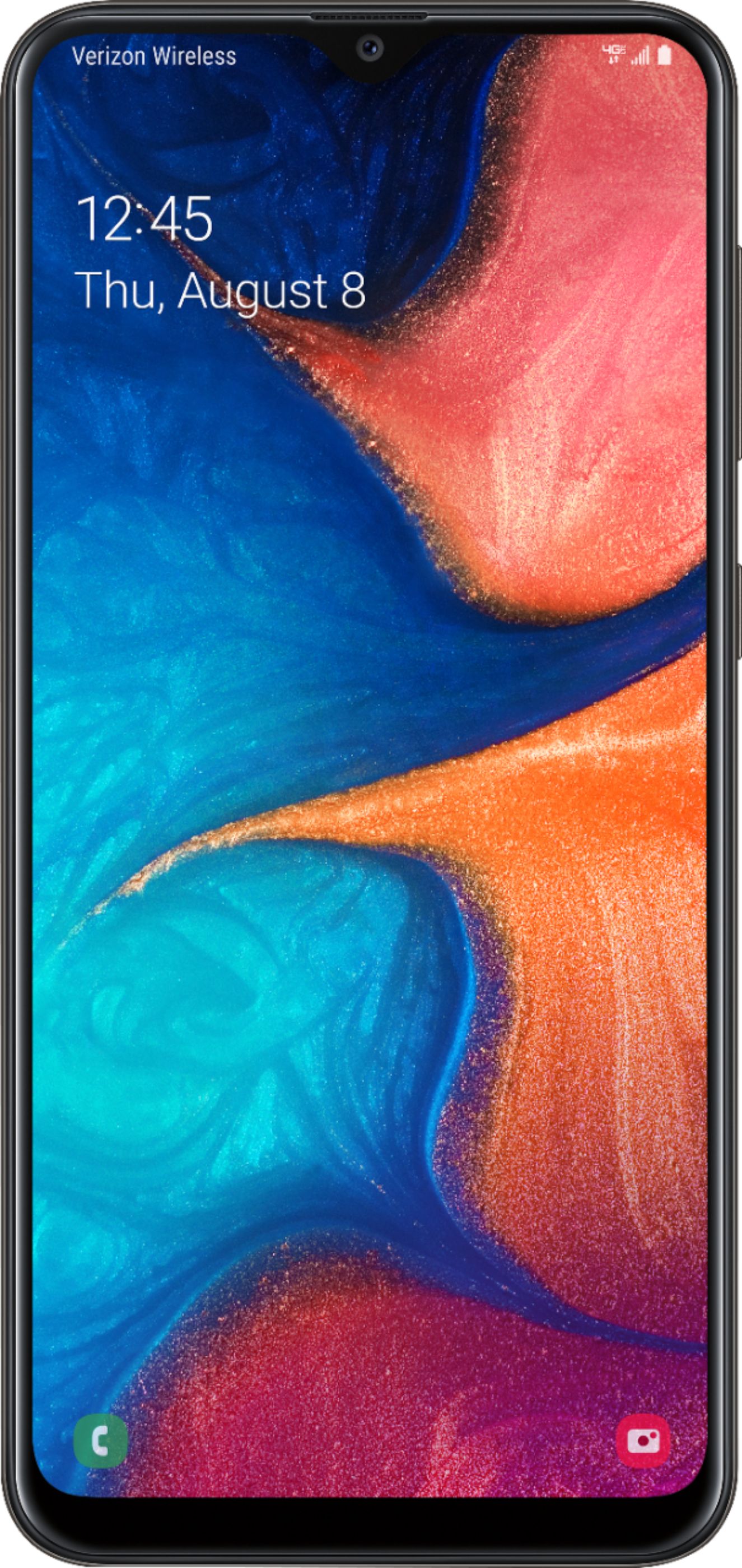 Samsung - Galaxy A20 - Black (Verizon)