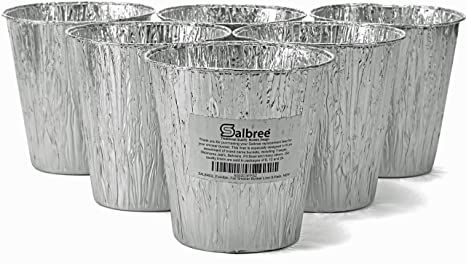 Smoker Bucket Liner for Catching Grease, Compatible with Traeger, Oklahoma Joe's, Behrens, Pitboss, Green Mountain & Other Grill Bucket Accessories (6, 5.75x5.75)