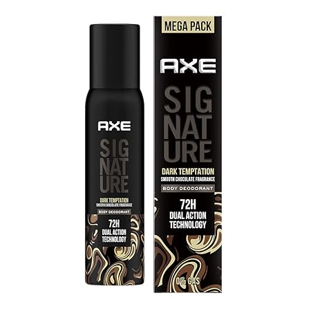 Axe Signature Dark Temptation Long Lasting No Gas Body Deodorant For Men 200 ml