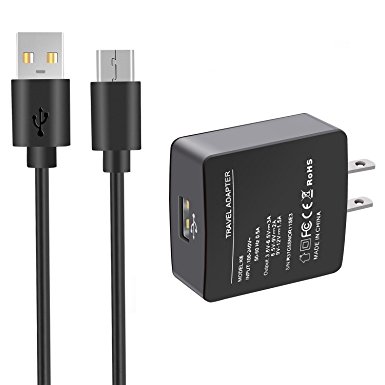 Quick Charge 3.0 Wall Charger, Rerii 18W Full-Speed Travel USB Wall Charger for Smartphone, Tablet and more, Come with FREE GIFT USB Type C Cable