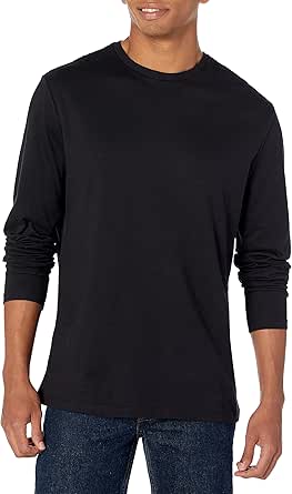 Amazon Essentials Mens Slim-fit Long-Sleeve T-shirtT-Shirt