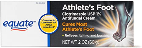 Athlete's Foot Clotrimazole 2oz, By Equate