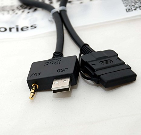 Hyundai iPod Charge and Play Audio, Video Cable - Control From Your Wheel,OEM compatible