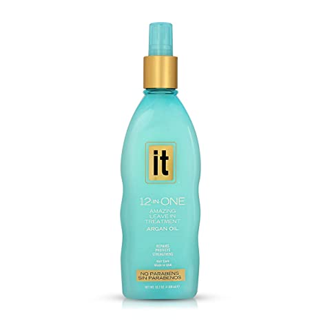 It Haircare 12-in-one Amazing Moroccan Argan Oil Leave-in Treatment, 10.2 Oz