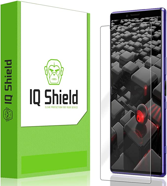 IQ Shield Screen Protector Compatible with Sony Xperia 1 LiquidSkin Anti-Bubble Clear Film