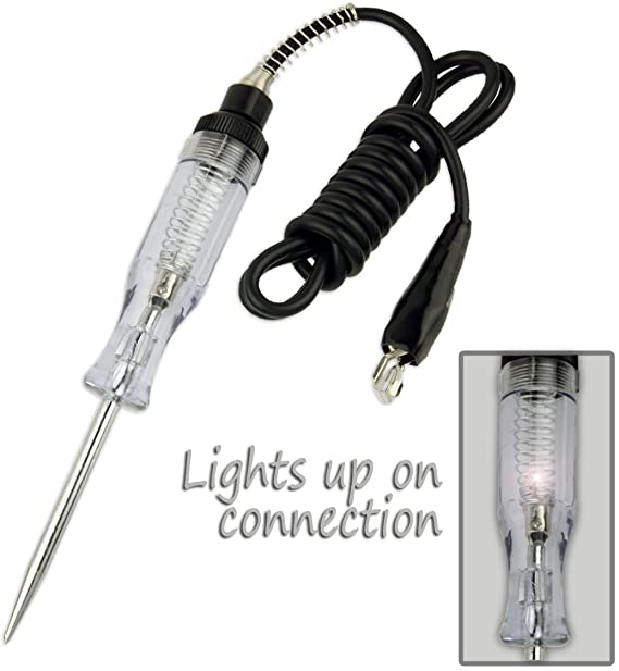 Professional 6-12V Circuit Tester - Indicator Light by Industrial Tools