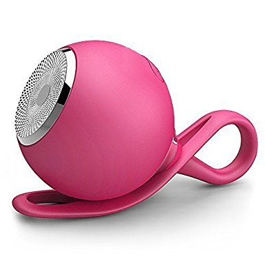 PINGKO Sport Speakers Ultra Portable Wireless Speaker for Outdoor Sports Travel Bicycle Cycling-Pink