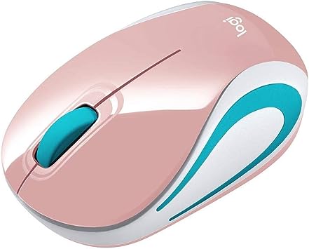 Wireless Mini Mouse M187, Pocket Sized Portable Mouse for Laptops