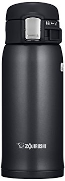 Zojirushi SM-SD36BC Stainless Steel Mug, 12-Ounce, Silky Black