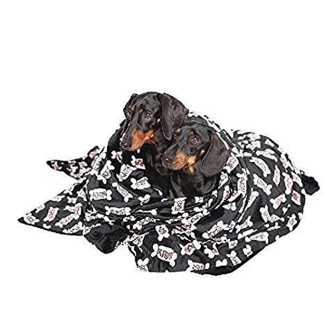 Utex Pet Blanket 24x 32 ,56 x 68 Inches Warm, Soft, Plush, Microfiber Pet Blanket for Couch, Car, Trunk, Cage, Kennel, Dog House, Puppy Kitten Bed