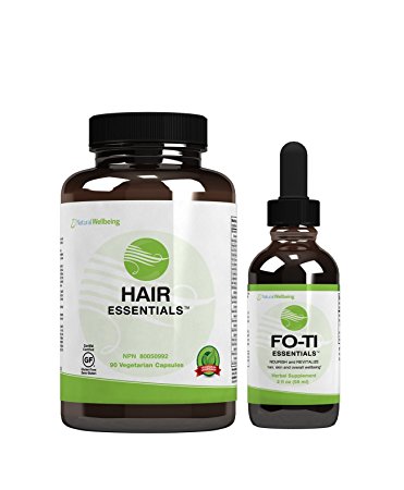Natural Wellbeing - Hair Essentials   Fo-Ti Combo - Supports optimal follicle function, and hair growth.