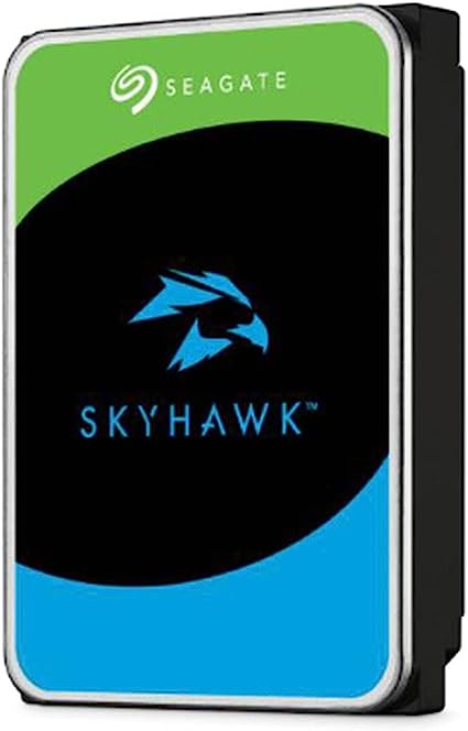 Seagate Skyhawk 8TB Video Internal Hard Drive HDD – 3.5 Inch SATA 6Gb/s 256MB Cache for DVR NVR Security Camera System with in-House Rescue Services (ST8000VX010)