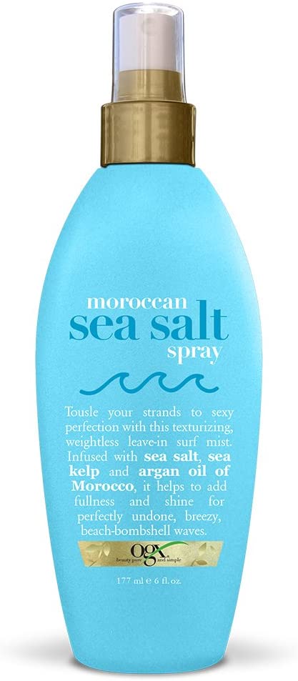 Organix Hair Spray, Moroccan Sea Salt, 6 Ounce