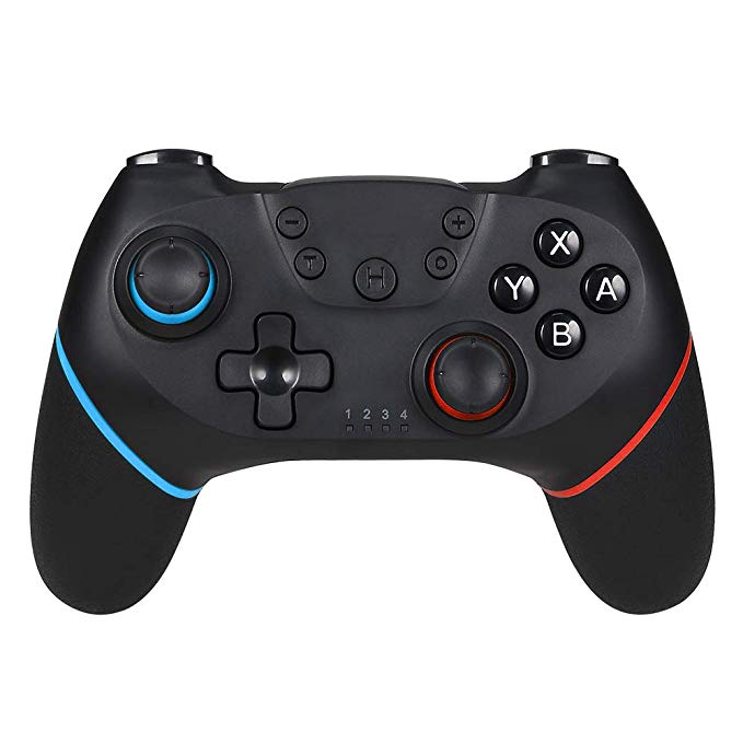 Pekyok SW35 Wireless Controller for Nintendo Switch, Wireless Bluetooth Gamepad Game Controller with Dual Vibration Motor 6-axis Sensing Turbo Function for Nintendo Switch