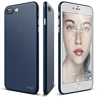 iPhone 7 Plus case, elago [Origin][Jean Indigo] - [Scratch Protection Only 0.38mm][For Minimalists][True Fit] - for iPhone 7 Plus