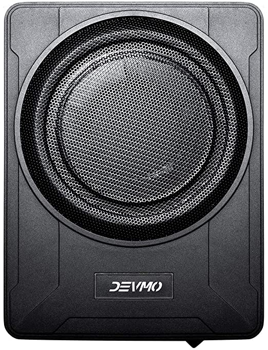 Devmo GELF 10" Compact Enclosed Powered Enclosed Subwoofer for CAR Under seat