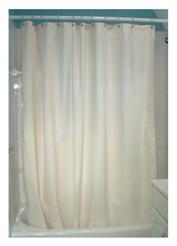 Cotton Shower Curtain - 7 oz. Duck Fabric, Made in USA by Bean Products