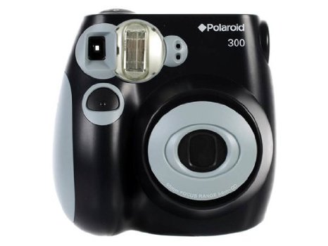 Polaroid PIC-300 Instant Film Camera Black