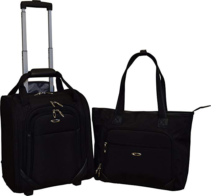 Kemyer Computer Underseater and Tote (2 Piece), Black