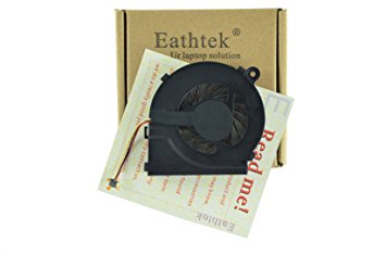 Eathtek Replacement CPU Cooling Fan for HP PAVILION G4-1010US G7-1328DX G7-1365DX series, Compatible with part# 639460-001 (Note:3 Pin 3 Connector!!)