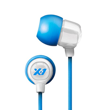 X-1 (Powered by H2O Audio) SG-MN1-WE Women's Surge Mini Waterproof In-Ear Sport Headphones (White) (Discontinued by Manufacturer)