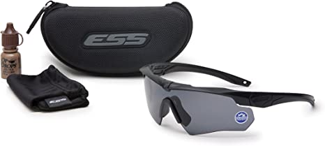 ESS 740-0494 Ess Polarized Gray Polarized Safety Glasses, Scratch-Resistant