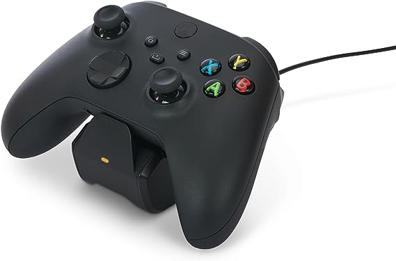 PowerA Solo Charging Stand for Xbox Series X|S - Black, Works with Xbox One, Charging Station for Xbox Wireless Controller, Officially Licensed