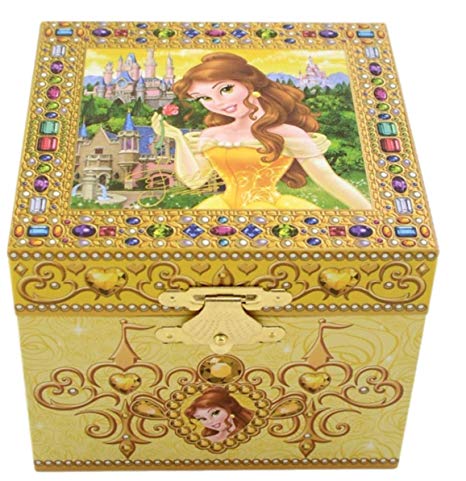 Disney Parks Exclusive Belle Beauty & the Beast Musical Jewelry Box