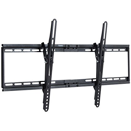 VonHaus 32-65" Tilt TV Wall Mount Bracket with Ultra Slim Design for LED, LCD, 3D, Curved, OLED, Plasma, Flat Screen Televisions - Super Strong 35kg Weight Capacity