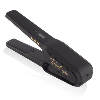 Hairmosa Touch Ups CORDLESS FLAT IRON kit includes: Ceramic Ionic Digital 1" Flat iron   Travel bag   2X Section Clips   Carbon Comb   day-off Ring