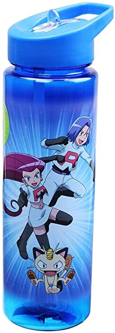 Pokemon Team Rocket and Meowth Water Bottle