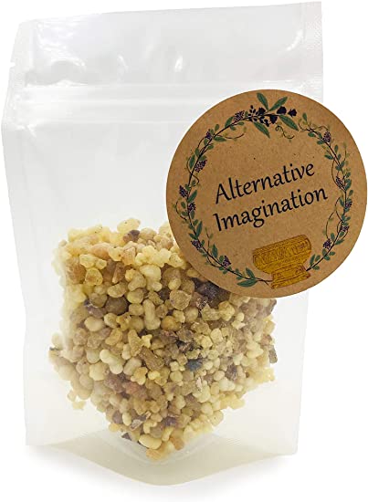 Alternative Imagination Premium Frankincense Resin Incense for Cleansing, Meditation, Yoga, Home Aromatherapy. (Frankincense, 2 Ounces)