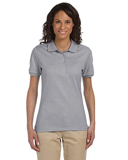 Jerzees Ladies' 5.6 oz., 50/50 Jersey Polo with SpotShield 437W