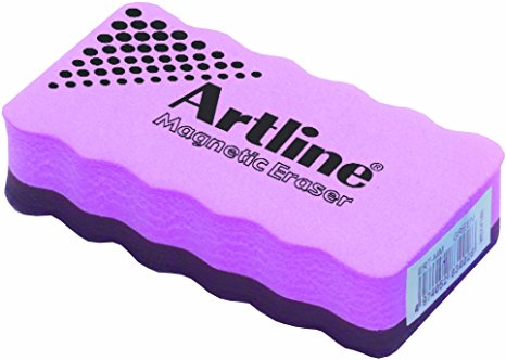 Artline Magnetic Whiteboard Eraser - Purple