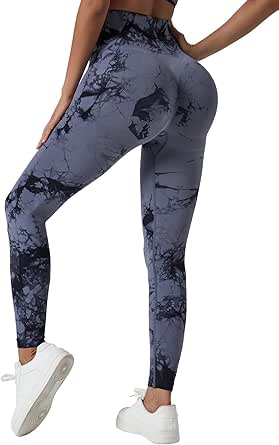 BALEAF Women's Leggings with Pockets Tummy Control Workout High Waisted Athletic Running 7/8 Ultra Soft Gym Yoga Ankle Pants