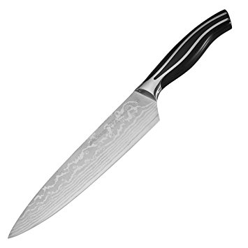 Chef Knife,Solige High Carbon Stainless Steel Sharp Knives Comfortable Handle Ergonomic Equipment Multipurpose for Home and Restaurant