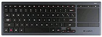 Logitech Illuminated Living-Room Wireless Keyboard K830 and Touchpad for Internet-Connected TVs