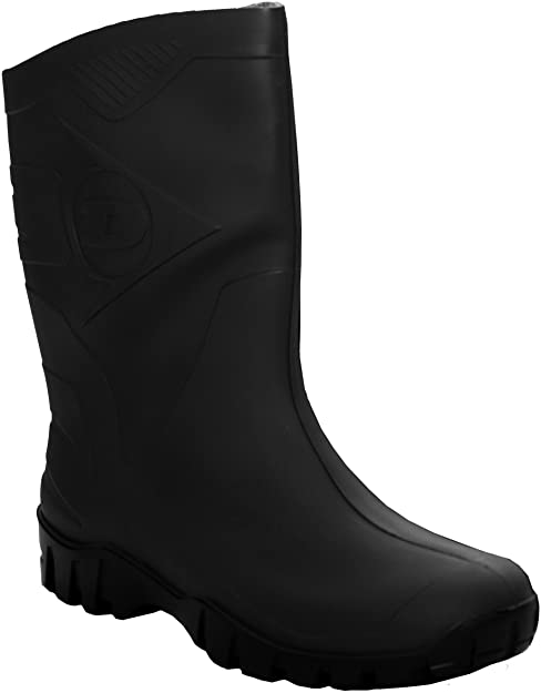 Dunlop Mens Mid Calf Waterproof Dog Walking Festival Rain Snow Wellies Wellington Boots Sizes UK 6-12