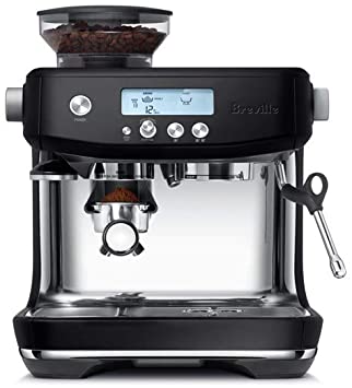 Breville The Barista Pro Espresso Coffee Machine Black Truffle