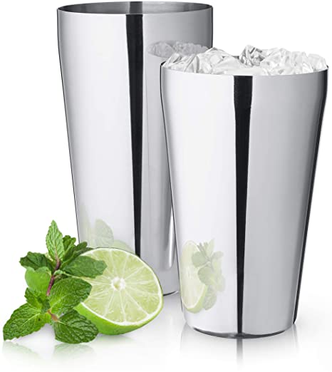 True 8156 Advance: Stainless Steel Tins, Boston Cocktail Shaker