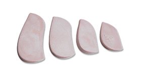 AliMed Molded Rubber Heel Wedges, Small, 3"L, 12 pairs