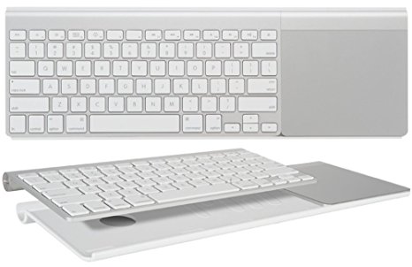 MeshWe   MC380Z/A Apple Magic Trackpad and Case Bundle, Connects Wireless Keyboard to a standalone unit, White