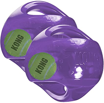 KONG Jumbler Ball Dog Toy, Large/X-Large (colors may vary) 2 Pack