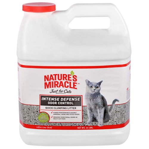 Nature's Miracle Intense Defense Clumping Litter, 14 lb.