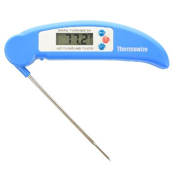 Instant Read Thermometer by Thermowizedigital and wireless best for cooking grillingbbq and candy making with accurate internal meat probe for a professional dining experience
