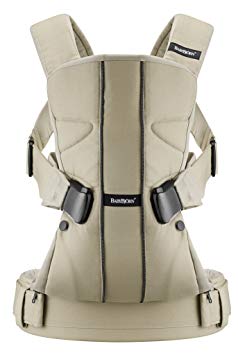 BABYBJORN Baby Carrier One - Khaki, Cotton Mix