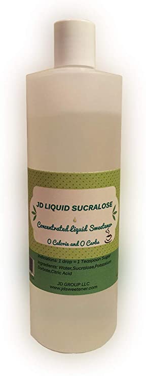 JD Liquid Sucralose 16 fl oz, Concentrated Liquid Sweetener