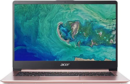 Acer Swift 1 SF114-32 14-inch Laptop - (Intel Pentium N5000, 4GB RAM, 128GB SSD, Full HD Display, Windows 10, Rose Gold)
